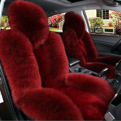 

TO YOUR TASTE auto accessories universal luxury wool car seat cushion set for AUDI A4 A4L A6L A6 A1 A7 A8 A3 winter warm thick