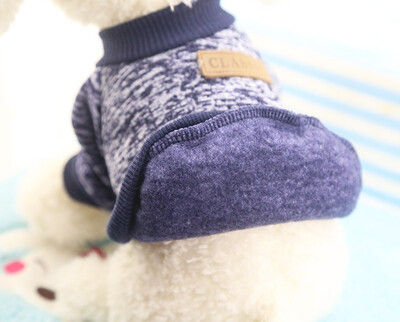 

New pet clothes dog clothes Sweater two feet Teddy autumn&winter keep warm Four legged dog clothing