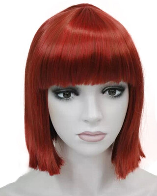 

Strong Beauty Women Synthetic Hair Short BOB Wig Straight Blonde Brown Red Wigs For Lady