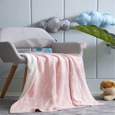 

Nordic Blanket Sofa Casual Blanket Knitted Children Blanket The Style Summer Cotton Childrens Shawl Adult Blanket