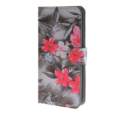 

MOONCASE Flower style Leather Wallet Flip Card Slot Stand Pouch чехол для HTC Desire 620 A12
