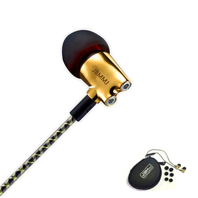 

JBMMJ S800 In Ear Headphones High Quality Metal With Microphone In-ear Earphone HiFi Headset IE800 Style