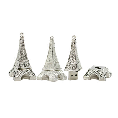 

4GB 8GB 16GB 32GB 64GB 128GB Eiffel Tower Model USB Flash Drive USB Memory Stick Pen Drive USB Drive USB Stick U Disk Thumb Drive