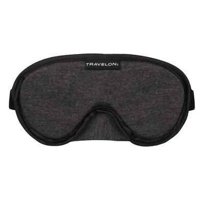 

TRAVELON Thermostatic Comfort Gel Eye Mask Travel Office Napping Shading Relieve Fatigue Eye Mask 13358 Gray 530