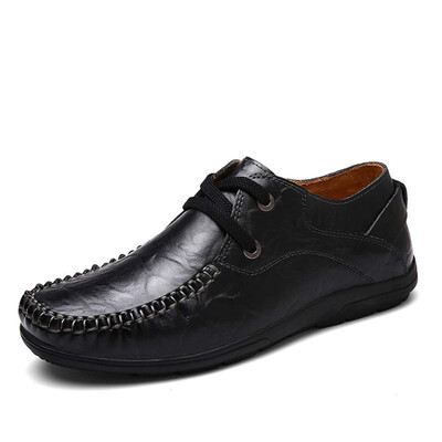 

Autumn mens bean Dou shoes fashion korea 2018 new leather shoes