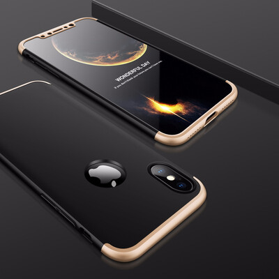 

Goowiiz Phone Case For Iphone 55s66s Fashion Color collision 360 Degree Coverage PC With Hole