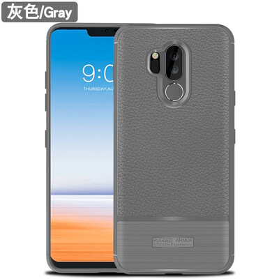 

Fivice LG G7 case luxury TPU anti-fall lychee silicone case