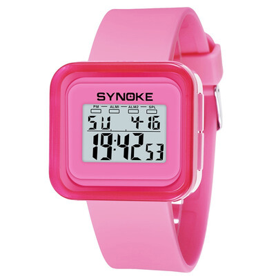 

Childrens sports electronic watch factory direct fashion jelly table luminous waterproof function
