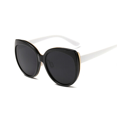 

FEIDU 2016 Vintage Sexy Cat Eye Sunglasses Women Brand Designer Oversized Sun Glasses For Women UV400 Oculos De Sol Feminino