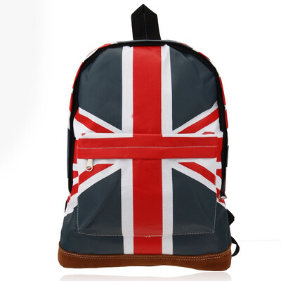 

NEW Retro Shoulder Backpack Bag UK Flag Fit Travel Punk Fashion