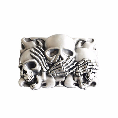 

New Original Vintage Flame Shy Skulls Belt Buckle also Stock in US
