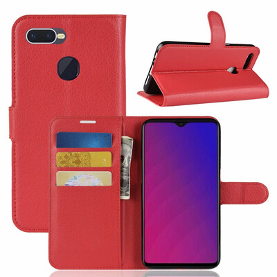 

for Oppo F9 CPH1825 CPH1881 WIERSS Wallet Phone Case for Oppo F9 Pro CPH1823 Flip Leather Cover Case Etui Fundas Capa Coque