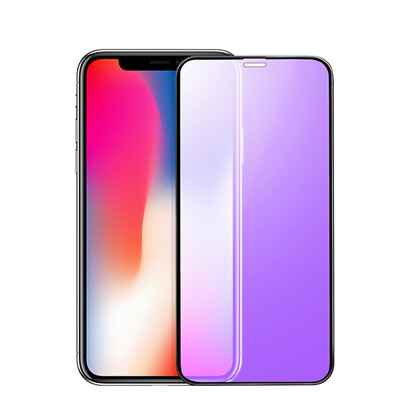 

Full Cover Blue Ray Tempered Glass for iPhone X Screen Protector 3D Film Protective Glass for iPhone X on iPhone X 2018 New