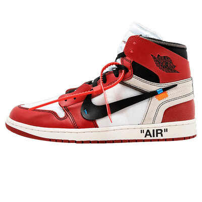 

Original New Arrival Authentic Nike Air Jordan 1 X Off White AJ1 L Limited Edition Limited Mens Basketball Shoes Sneakers