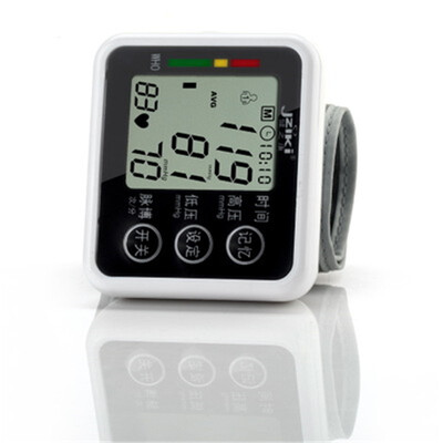 

Wrist sphygmomanometer - English without phonetic style