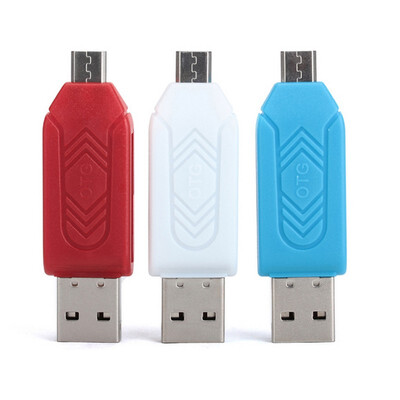 

Micro USB OTG card reader TFSD multi-function card reader Android phone universal OTG card reader