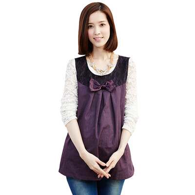 

October Mummy Radiation Wear Metal Fibers Maternity Purple 170 98C  Code