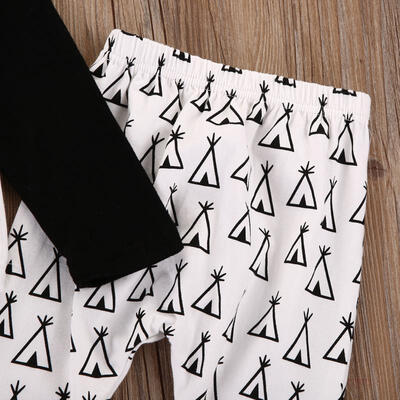

Newborn Kids Baby Boys Outfits Clothes T-shirt TopsPants Leggings 3PCS Sets