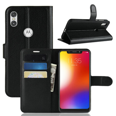 

for Motorola One for Motorola One Power Wallet Phone Case for Motorola P30 Play P30 Note Flip Leather Cover Case Etui Fundas