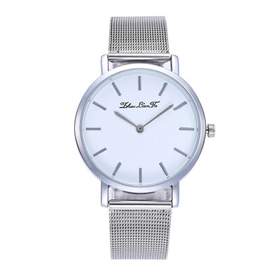 

Wrist Watch Stainless steel mesh quartz watch fashion Student Watch for man women