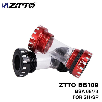 

ZTTO Mountain Road Bike Thread Ceramic Bearing Bicycle External Bearing Bottom Brackets for Parts Crankset