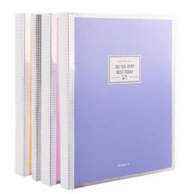 

Guangbo (GuangBo) 40 B5 small fresh loose-leaf note notebook / diary with separator page color random GBH16832