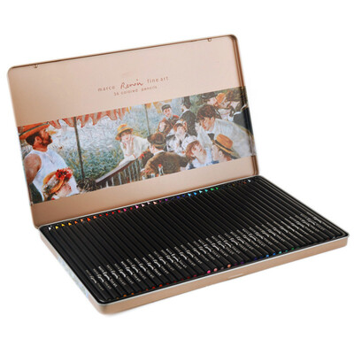 

Marco 3220-48TN Reynolds Series 48 Color Black Wood Water-soluble color pencil / color pen / color lead box