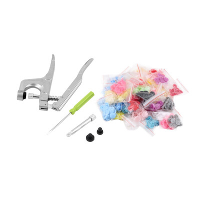 

1 Компл. Оснастки Плоскогубцы Инструменты T3 T5 T8 Вычета Зажим + 150pcs-T5 Snap Кнопки Швейные Принадлежности Для Крепления Испол