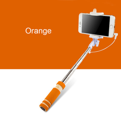

Mymei Outdoor Double Groove Super Mini Portable Pen-size Wired Camera Selfie Stick