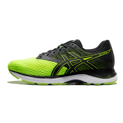 

ASICS yaseshi 2018 new GEL-PULSE 10 mens cushion running shoes 1011A007-750 yellow black 435