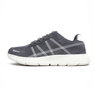 

Pathfinder TOREAD walking shoes autumn&winter couple models outdoor elastic non-slip wear-resistant high rebound walking shoes TFOG92701 warm dark gray steam gray female 39