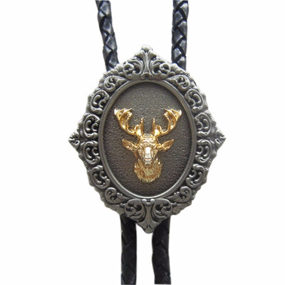 

Vintage Original Western 3D Deer Wedding Bolo Tie also Stock in US