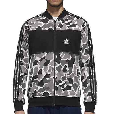 

Wang Jiaer with the same paragraph Adidas ADIDAS clover 2018 autumn mens casual series GRAPHICS CB TT jacket DN8036 S