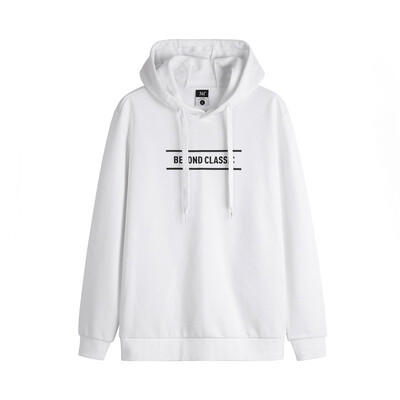 

361 degrees mens 2018 new hooded pullover sweater autumn new sweater 651834804-1 white 2XL