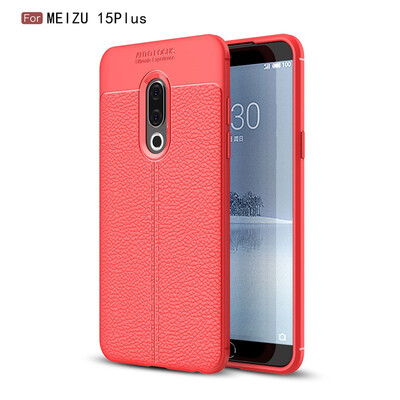 

Fecoprior Back Cover For MEIZU 15 Plus Meilan Case Soft TPU Silicon Fundas Coque Celulars
