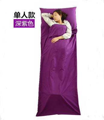 

Outdoor travel sleeping bags portable ultra lightweight Gaestgiveriet Hotel dirty cotton Adult sleeping bag liner bed camping