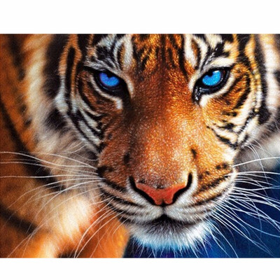

diy Diamond embroidery decoration 5d diamond painting cross stitchti tiger vase Mosaic rhinestone pasted pattern gift