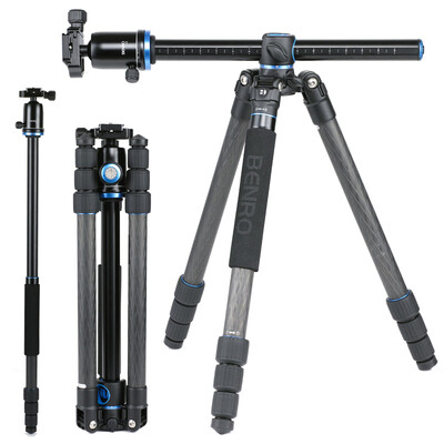 

Benro Benro tripod C2682TB1 SLR tripod Canon Nikon camera carbon fiber photography tripod professional stable tripod PTZ set