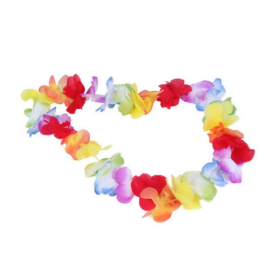 

1pc Colorful Flower Garlands Hawaiian/Tropical Party Fancy Dress Necklace