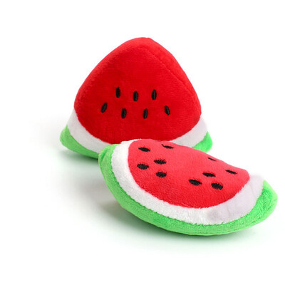 

Dog toys sound banana apple radish bone pet stuffed toy collection