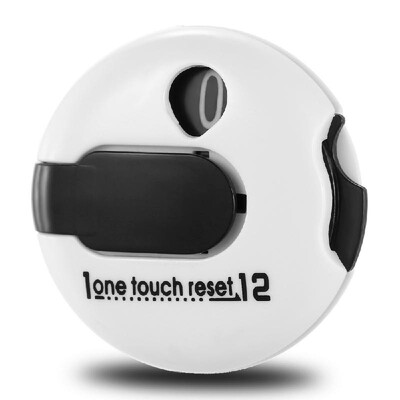 

Small Golf Stroke Counter Mini Score Counter Simple Attachment Scorekeeper Golf One Reset Counter