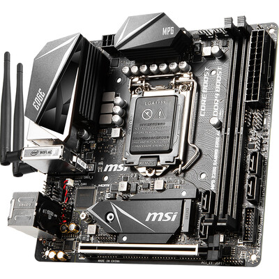 

MSI MPG Z390I GAMING EDGE AC Blade Board Intel Z390LGA 1151