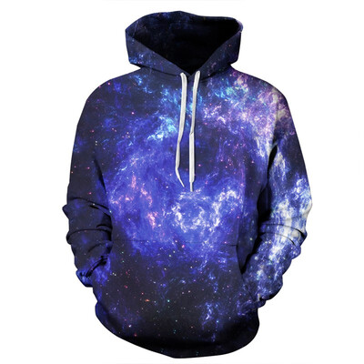 

QYDM0127Mens Hoodie 3D Printed Women Pullover Sweater