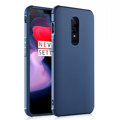 

Goowiiz Phone Case For OnePlus 6 Carved Dragon Thin Matte soft Silicone Prevent falling