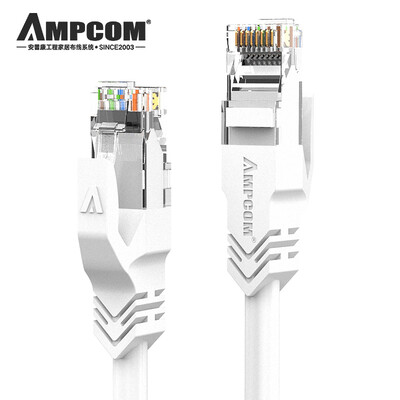

AMPCOM six types of cable CAT6 RJ45 oxygen-free copper 8-core twisted pair 15 m network jumper cable AMC6WT71615