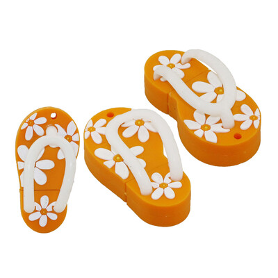 

4GB 16GB 32GB 64GB 128GB Flip Flops Beach Shoes Model USB Flash Drives USB 20 Stick Pen Drive Memory Flash Card U Disk USB Drive