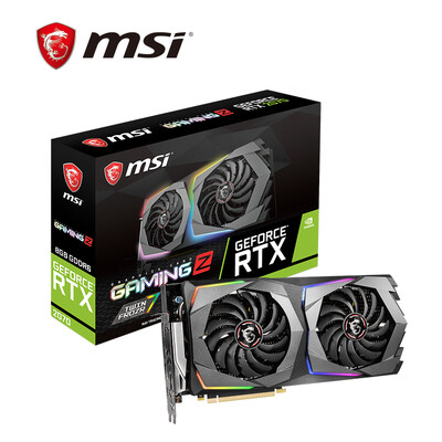

MSI GeForce RTX 2070 GAMING Z 8G 1410-1830MHz 256BIT GDDR6 Double Wind Demon Esports Game Discrete Graphics