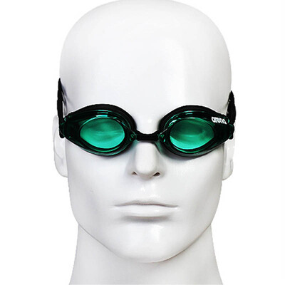 

Aina Arena goggles imported waterproof anti-fog HD adjustable nose bridge double-headed men and women swimming goggles AGL-1700EN GRN green