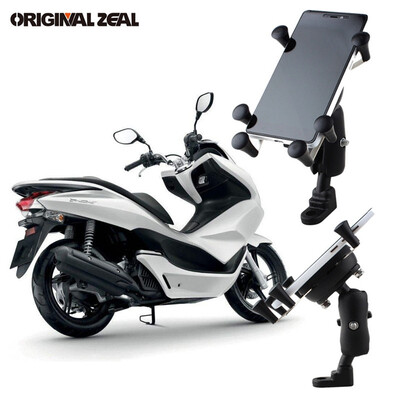 

Universal Rear-view Mirror Motorcycle Phone Holder Stand Support Mobile Phone GPS Holder Soporte Celular Moto Rear View Mount