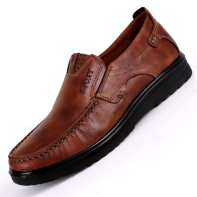 

NovelTeez Mens single shoes 2018 spring&autumn new mens business casual shoes breathable soft bottom